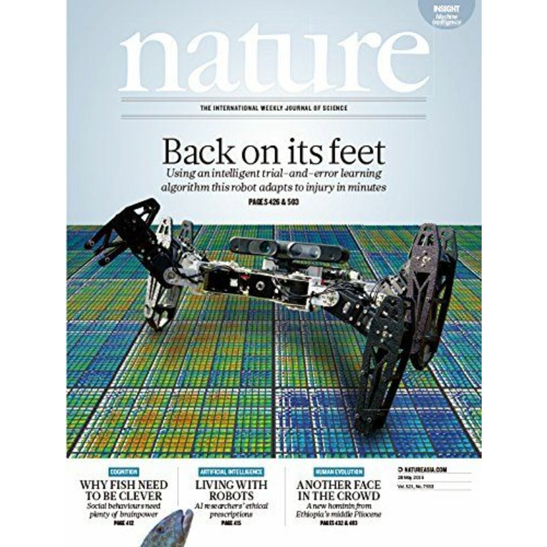 nature [Japan] May 28，2015 Vol. 521 No. 7553 (単号)