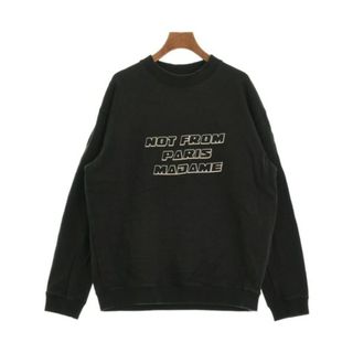 ドロールドムッシュ(DROLE DE MONSIEUR)のDROLE de MONSIEUR ドロールドムッシュ スウェット M 黒 【古着】【中古】(スウェット)