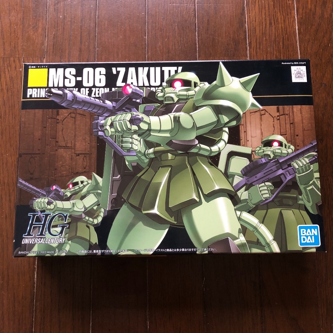 エンタメ/ホビー柴犬⭐︎ 専用　 HG「ザク」 ＋MG「ユニコーン ガンダム」