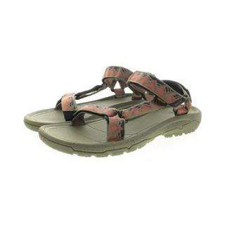 テバ(Teva)のTeva テバ サンダル 29cm カーキx赤系x黒系等 【古着】【中古】(サンダル)