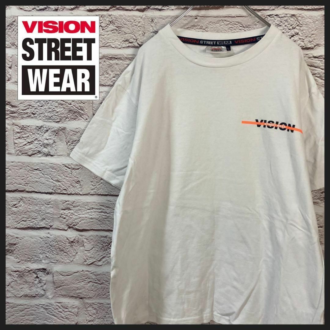 VISION Tシャツ　半袖 メンズ　レディース　[ L ]