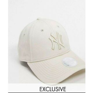 ニューエラー(NEW ERA)のNew Era 9forty NY cap in off-white(キャップ)