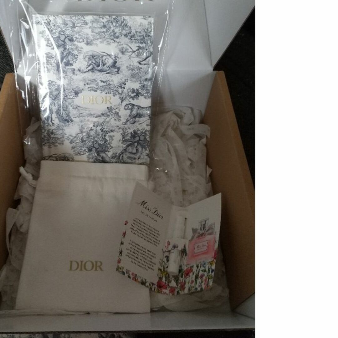 『4年保証』 Diorノベルティノート、サンプル、ミニ巾着