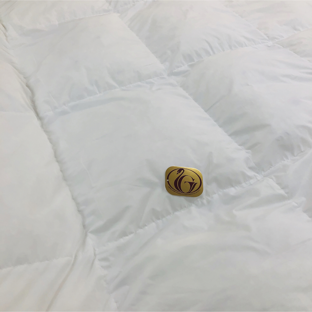 羽毛布団 キング ニューゴールド 白色 日本製 230×210cmの通販 by