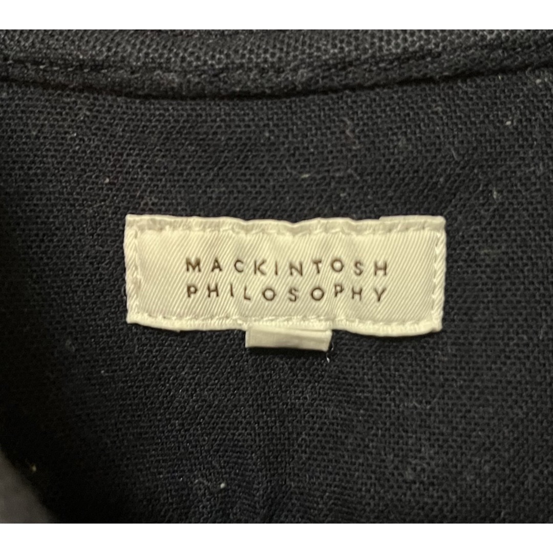 MACKINTOSH PHILOSOPHY(マッキントッシュフィロソフィー)のマッキントッシュフィロソフィー 半袖ポロシャツ 38 ネイビー メンズのトップス(ポロシャツ)の商品写真