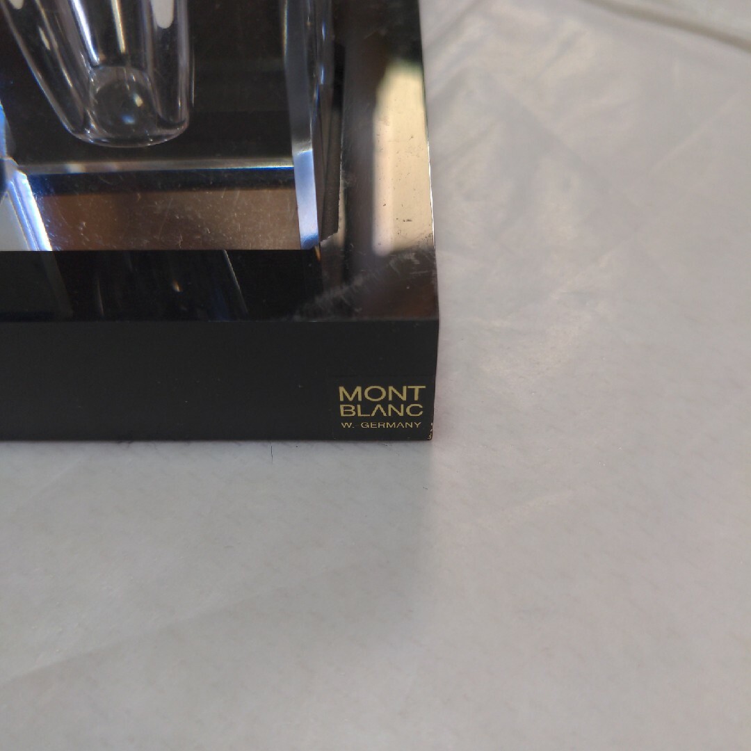 MONT BLANC モンブラン　クリスタル　インクウェル/万年筆その他