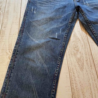 【URBANUS JEANS】アーバナスジーンズ_ダメージ加工 スノボウェア