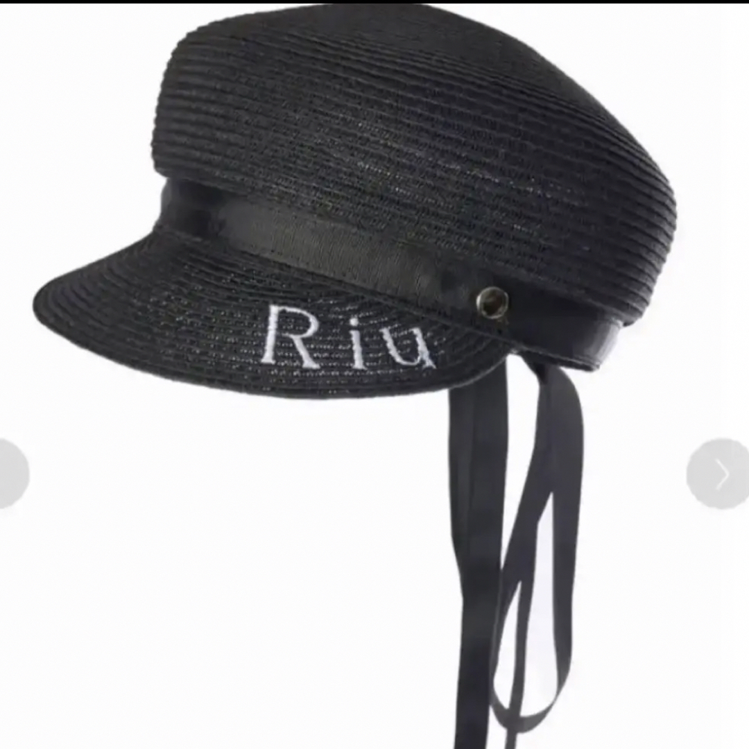 Riu Braid ribbon casquette リウ キャスケット