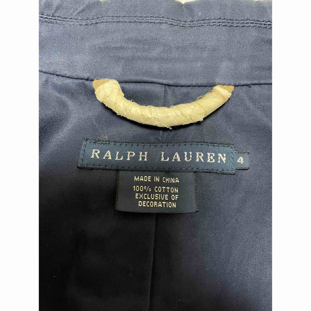 Ralph Lauren(ラルフローレン)のラルフローレン ネイビー エンブレム テーラードジャケット レディース レディースのジャケット/アウター(テーラードジャケット)の商品写真
