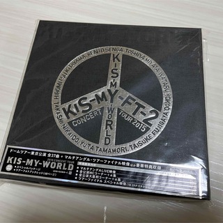 キスマイフットツー(Kis-My-Ft2)のKIS-MY-WORLD Blu-ray盤3DISC(ミュージック)