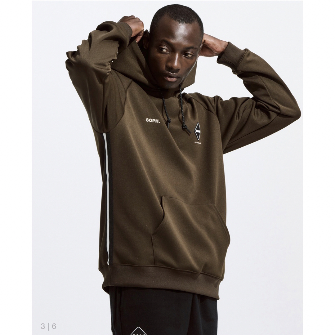 23aw FCRB TRAINING TRACK HOODIE soph-