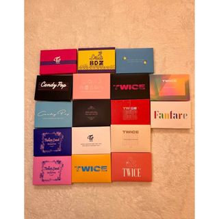 TWICE - TWICE フォトカードセット 17種類 まとめ売りの通販|ラクマ