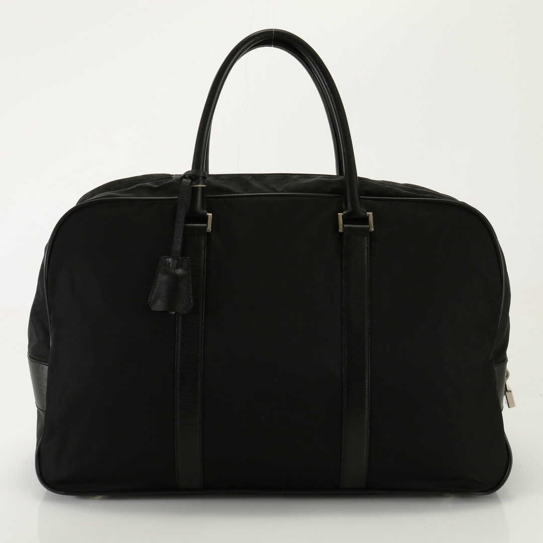 PRADA - 美品 プラダ テスート ナイロン 三角ロゴ ボストン バッグ