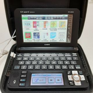 カシオ(CASIO)のカシオ電子辞書 エクスワード ブラック XD-U8500BK(1台)(その他)