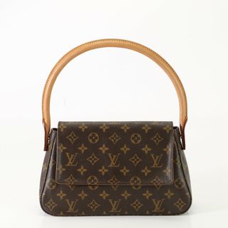 ルイヴィトン LOUIS VUITTON ミニルーピング N51158 ダミエ SPO スペシャルオーダー トートバッグ ダミエキャンバス ブラウン