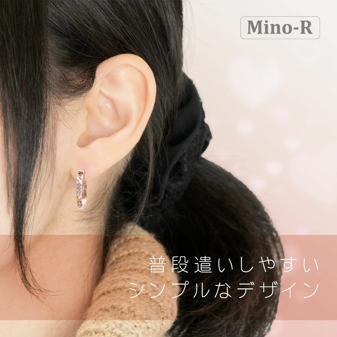 Mino-R ピアス レディース メンズ 人気 最高級ジルコニア シルバー925