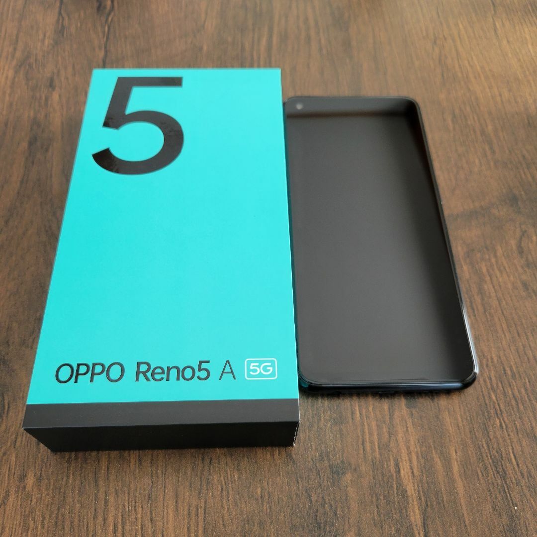 OPPO Reno5 A シルバーブラック【新品未使用】