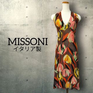 ミッソーニ 花柄 ワンピースの通販 9点 | MISSONIを買うならラクマ