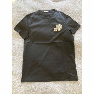 モンクレール(MONCLER)の「新品」モンクレール　ブラックＴシャツ(Tシャツ/カットソー(半袖/袖なし))