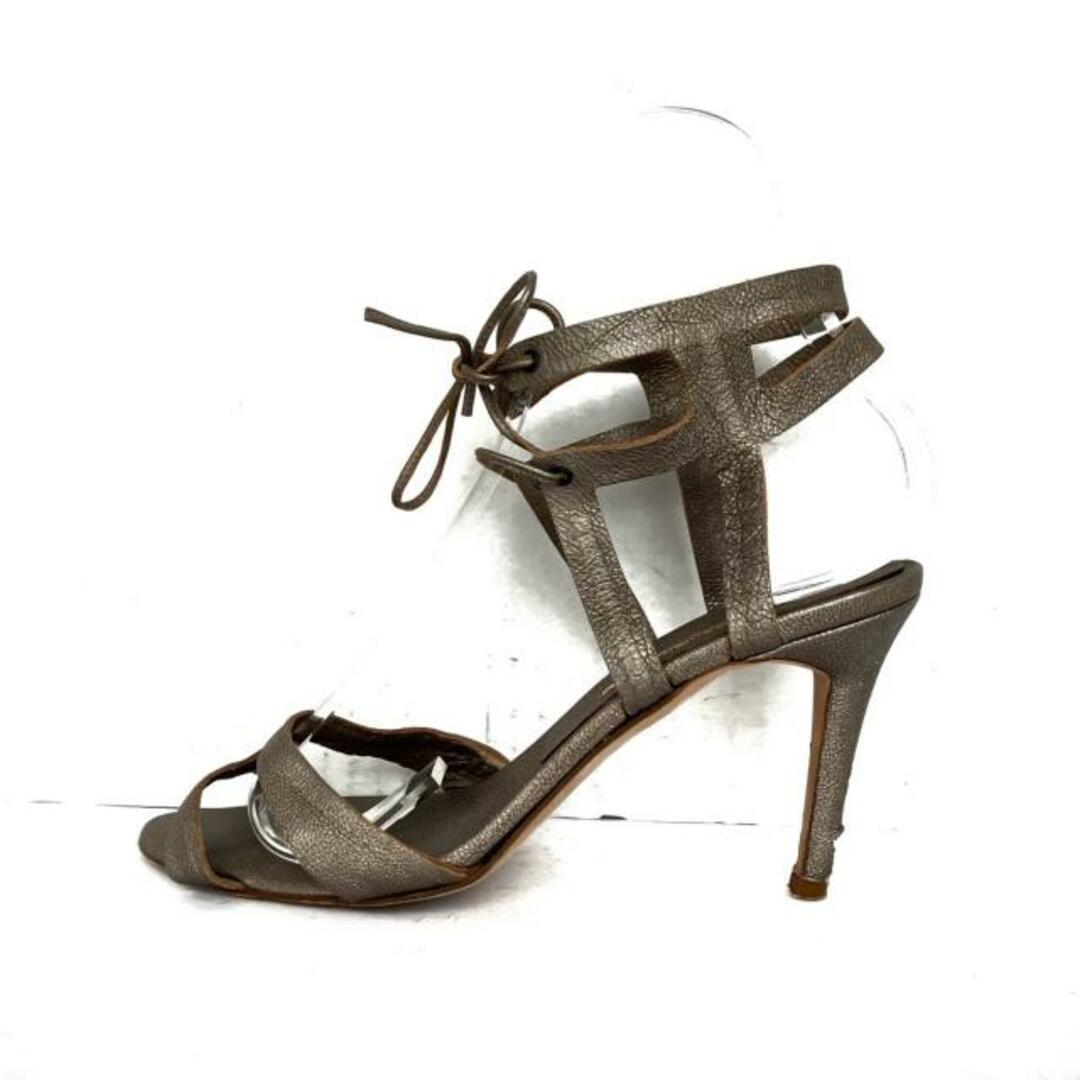 MANOLO BLAHNIK - マノロブラニク サンダル 37 1/2 - レザーの通販 by