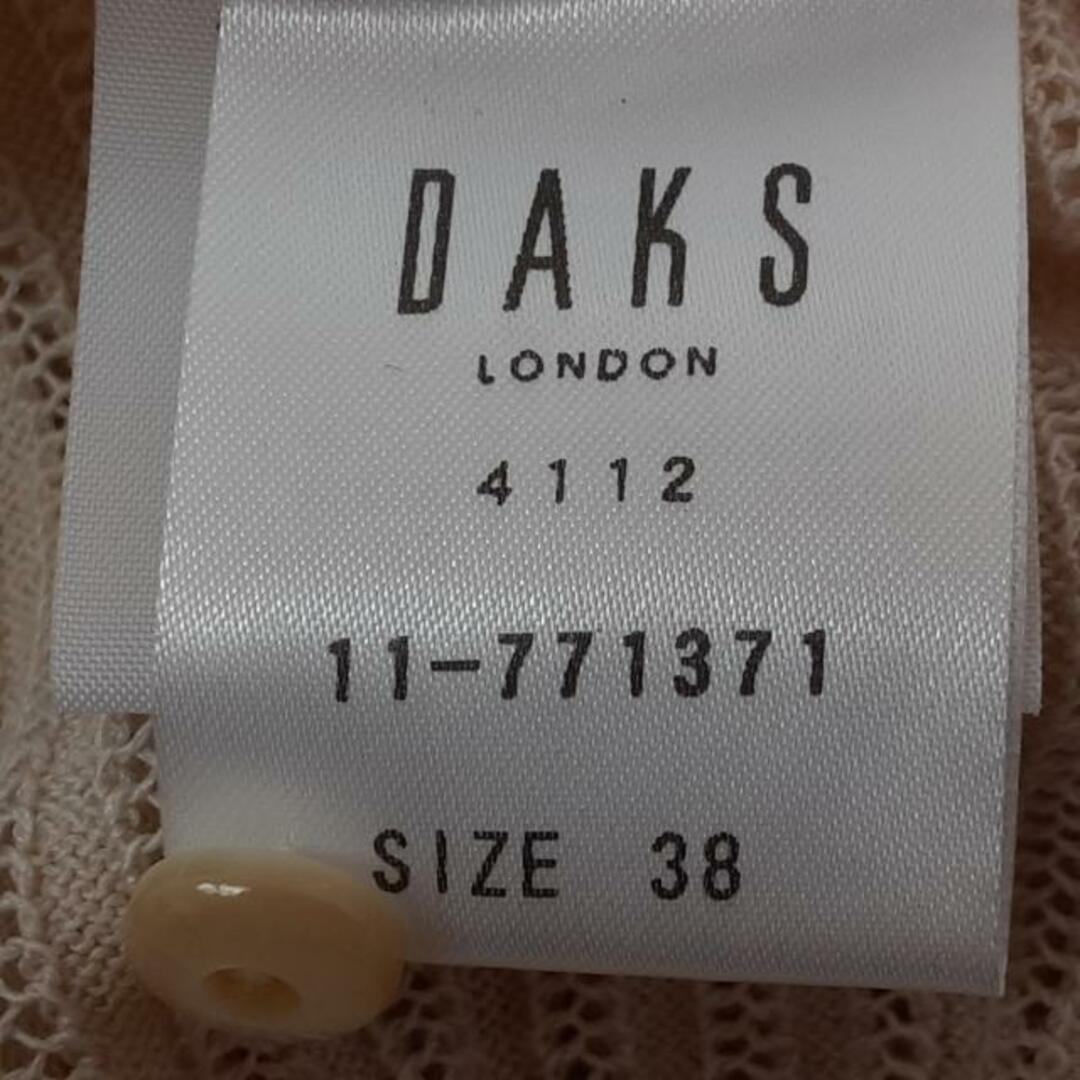 DAKS(ダックス)のダックス カーディガン サイズ38 L美品  - レディースのトップス(カーディガン)の商品写真