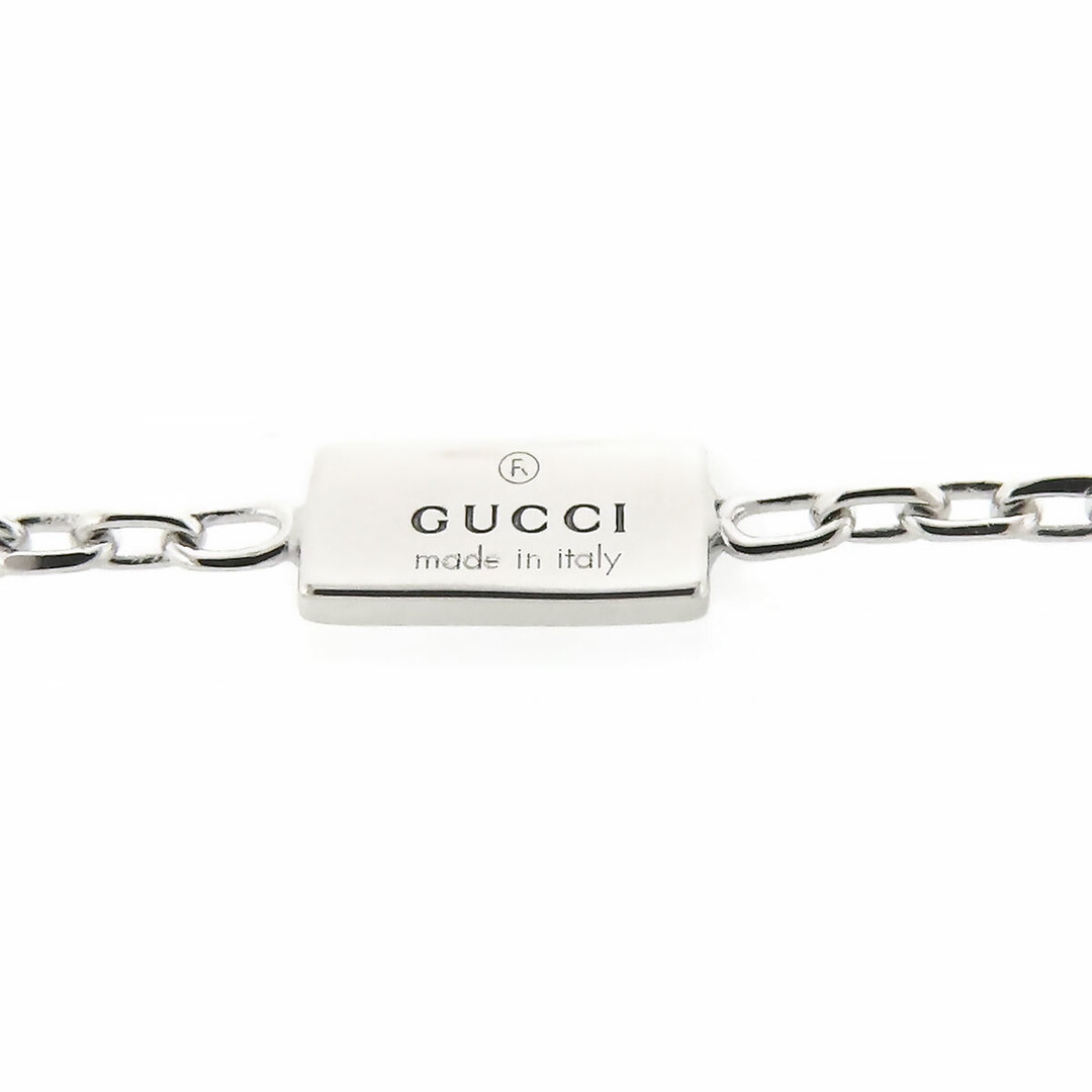 Gucci - グッチ セパレート クロス ネックレス Au750 (K18WG