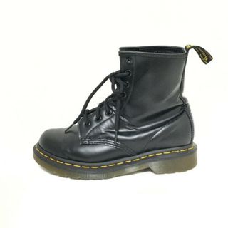 ドクターマーチン(Dr.Martens)のドクターマーチン ショートブーツ UK4 - 黒(ブーツ)