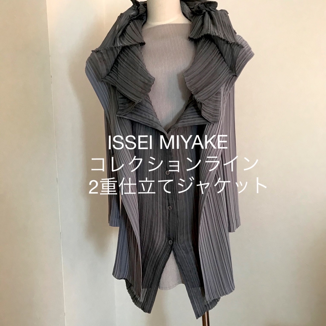 ISSEY MIYAKE - 美品 ISSEI MIYAKE コレクションライン シフォン