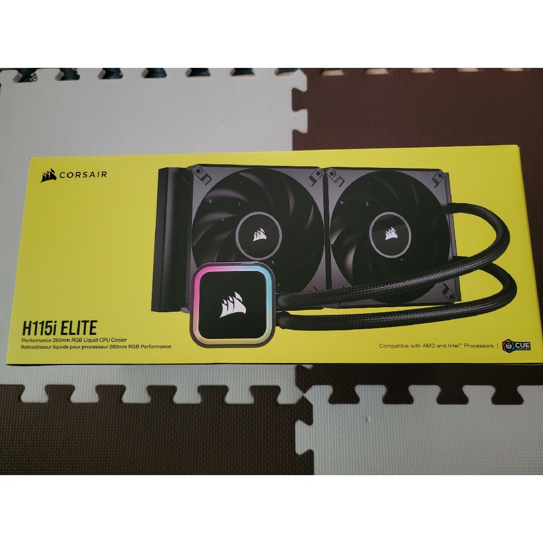 CORSAIR iCUE H115i RGB ELITE 簡易水冷 280mm