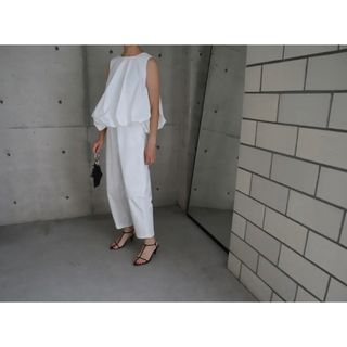 週末価格 ella selectshop balloon hem blouse(シャツ/ブラウス(半袖/袖なし))