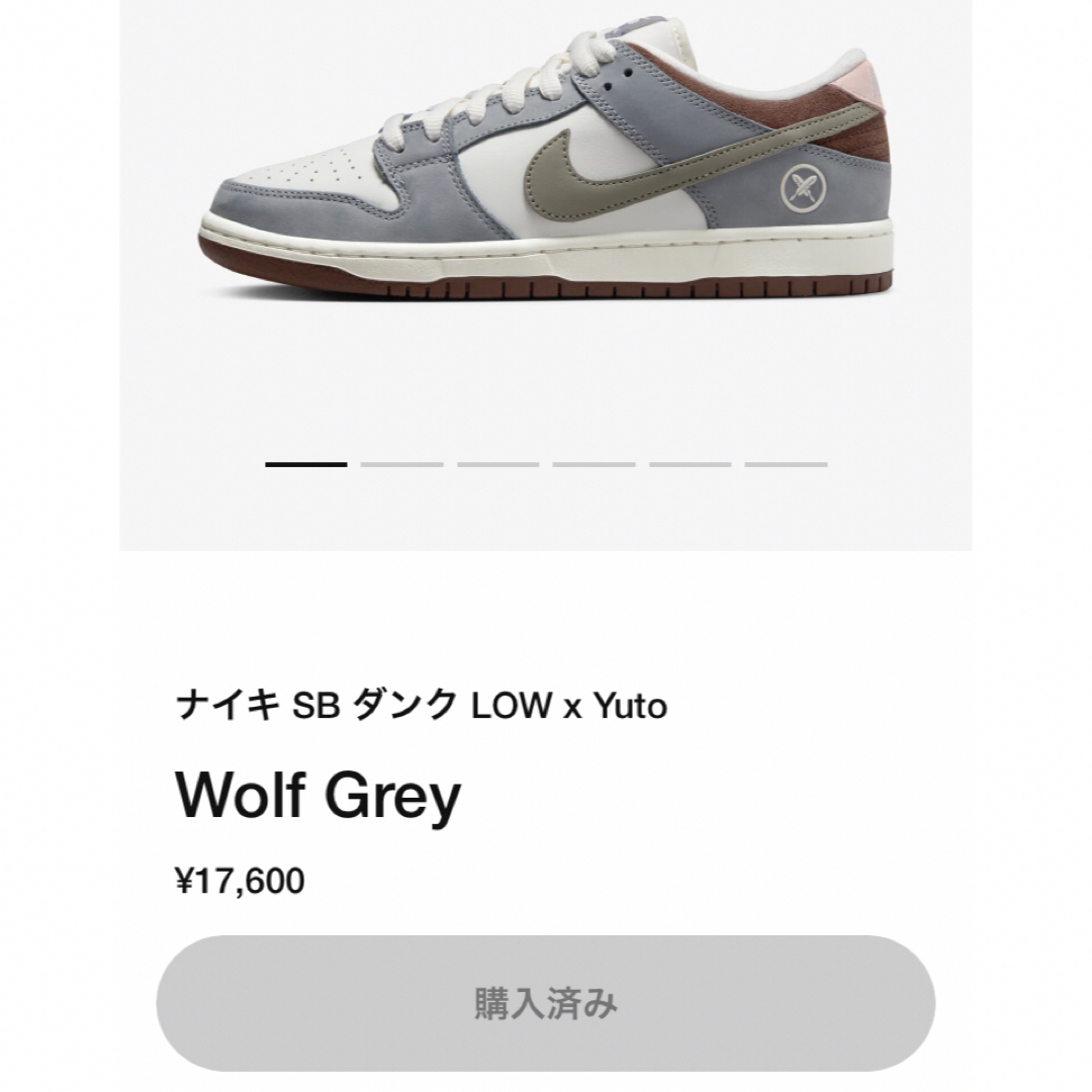 靴/シューズNIKE SB DUNK LOW✖️堀米雄斗