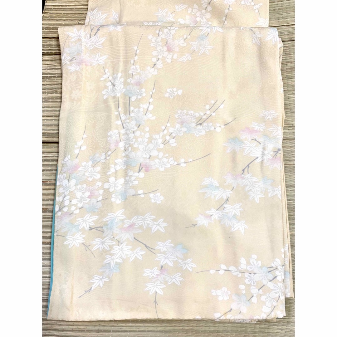 着物　正絹　ハンドメイド　リメイク　生地　ハギレ ハンドメイドの素材/材料(生地/糸)の商品写真