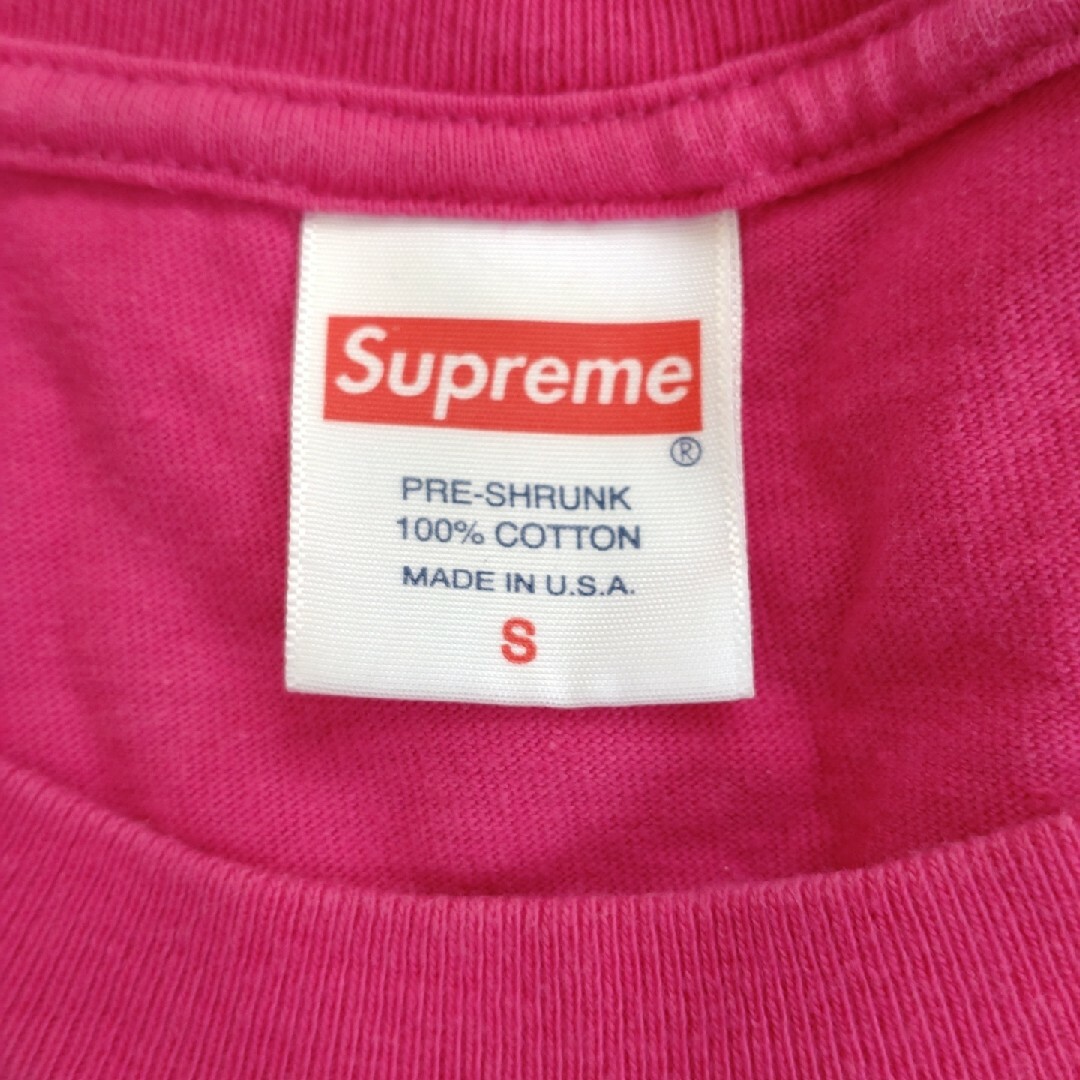 Supreme Not Sorry tee tシャツ M pink