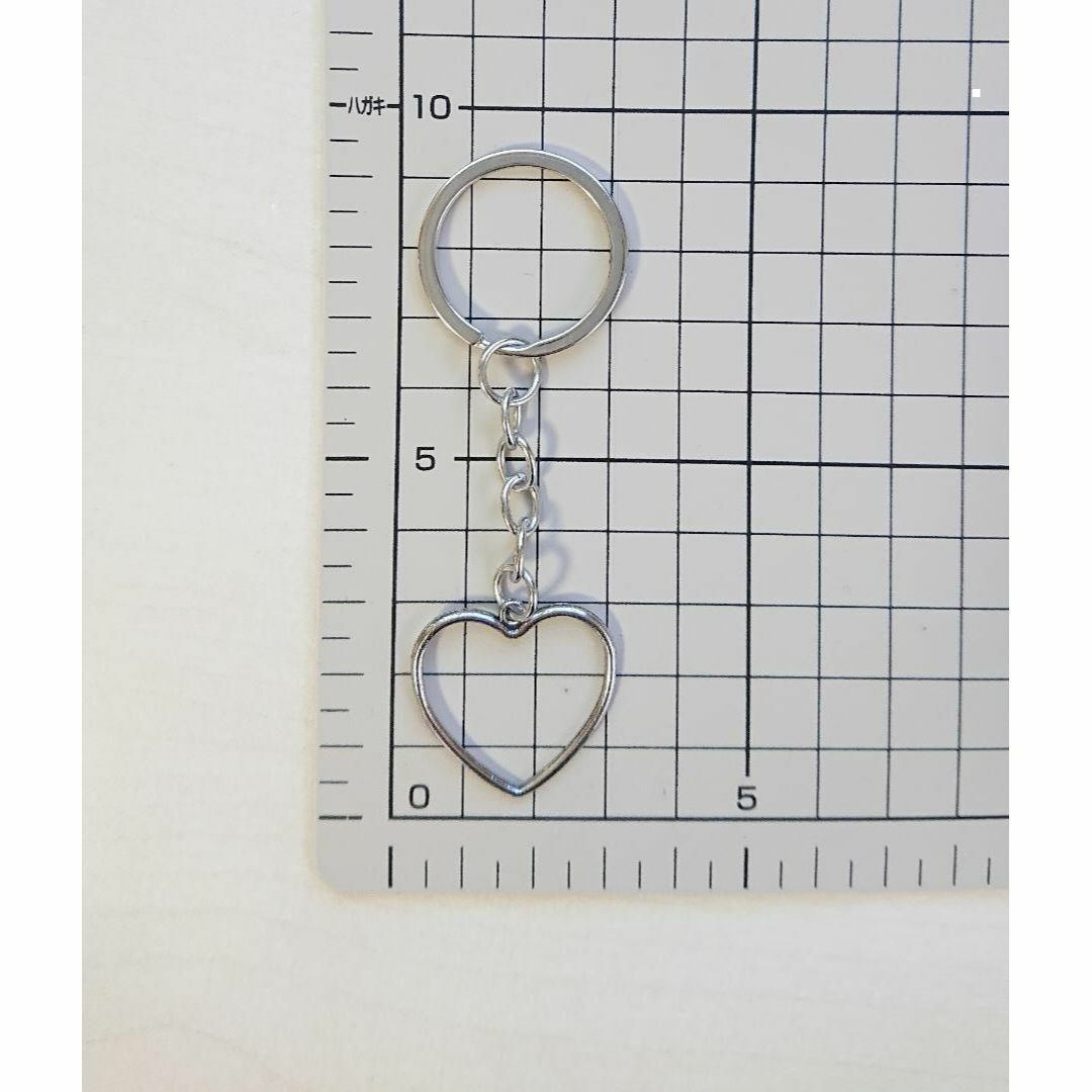 99番】シンプルハート キーホルダー 在庫1の通販 by るるるららら シンプルハート キーホルダー 在庫1