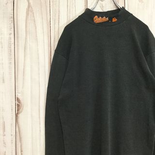 マジェスティック(Majestic)の【マジェスティック 長袖Tシャツ】90s USA製 XL グレー 古着(Tシャツ/カットソー(七分/長袖))