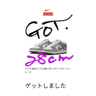 ナイキ(NIKE)のナイキ SB ダンク LOW ✗ Yuto(スニーカー)