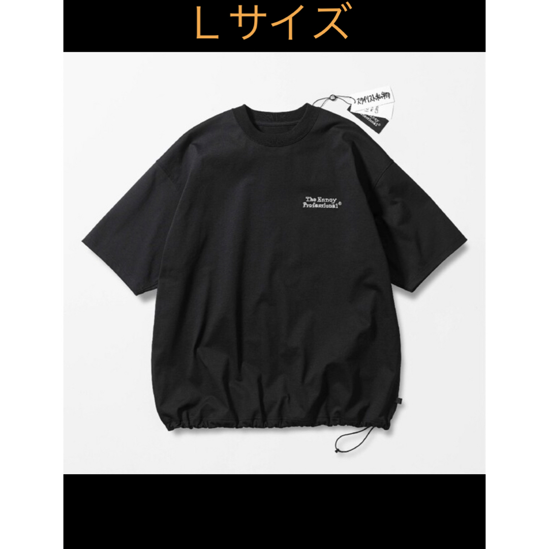 1LDK SELECT(ワンエルディーケーセレクト)のDAIWA PIER39 Tech Drawstring Tee ブラック Ｌ メンズのトップス(Tシャツ/カットソー(半袖/袖なし))の商品写真