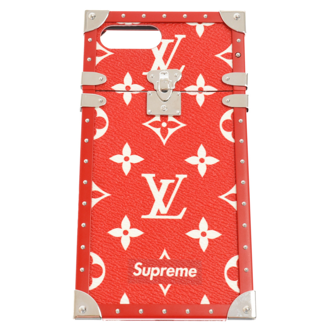 SUPREME シュプリーム 17AW× LOUIS VUITTON Eye Trunk M67758  iPhone7Plus アイフォン7 トランクケース