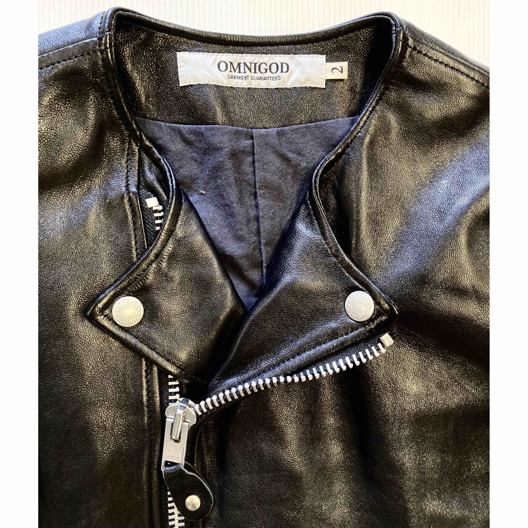 OMNIGOD - OMNIGOD Double riders jacket ¥96,800の通販 by bungaku's