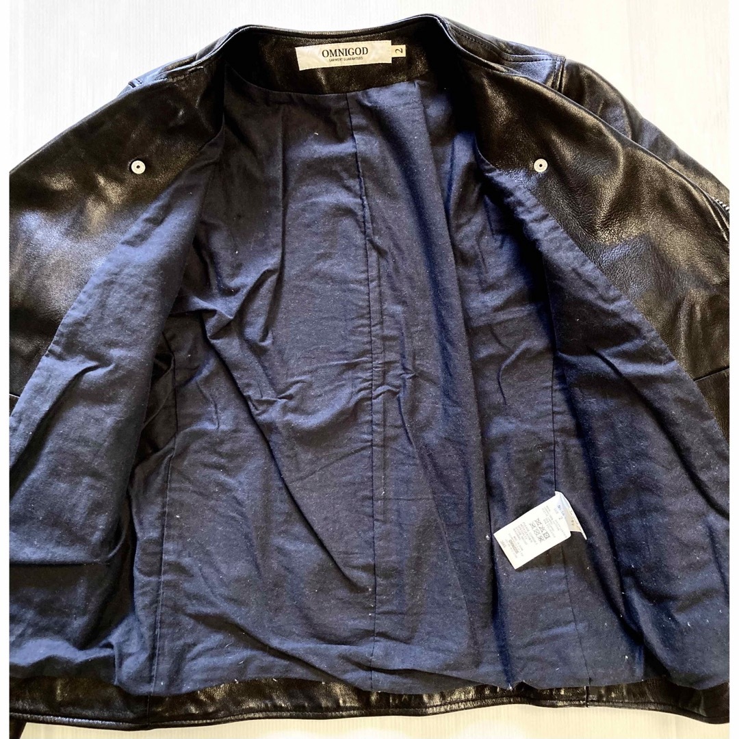 OMNIGOD - OMNIGOD Double riders jacket ¥96,800の通販 by bungaku's