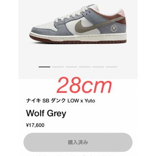 ナイキ(NIKE)のNike SB Dunk low 28cm(スニーカー)