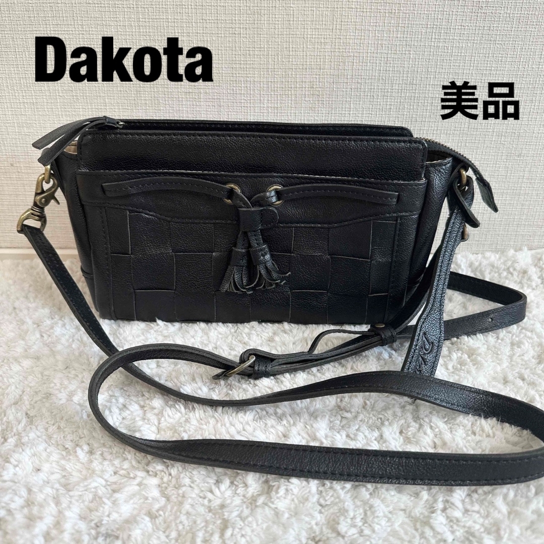 Dakota ダコタ サンガ2 タッセル ショルダーバッグ レザー