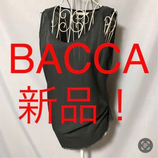 バッカ(BACCA)の★BACCA/バッカ★新品★タンクトップ.ノースリーブカットソー38(M.9号)(タンクトップ)