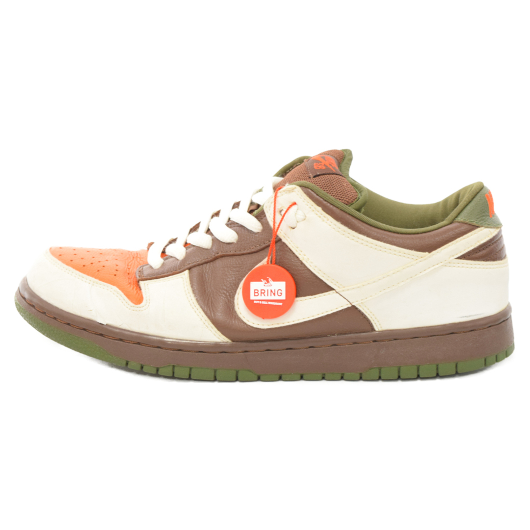 NIKE SB ナイキエスビー DUNK LOW PRO SB OOMPA LOOMPA ダンク プロ エスビー ウンパルンパ ローカットスニーカー ホワイト/ブラウン 304292-228 US10/28.0cm