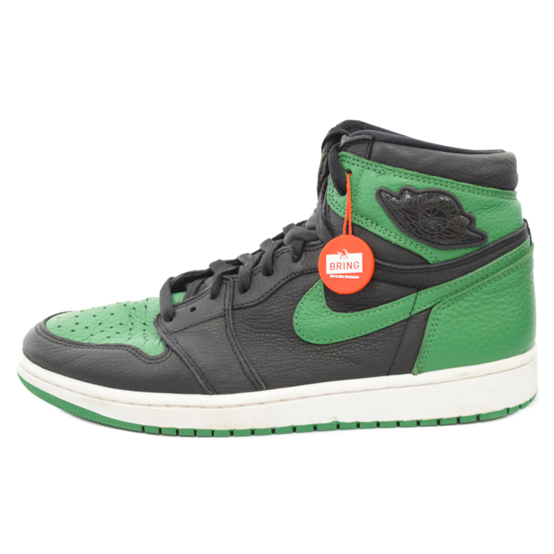 NIKE ナイキ AIR JORDAN 1 RETRO HIGH OG PINE GREEN エアジョーダン1 レトロ ハイ パイン グリーン ハイカットスニーカーシューズ グリーン US9.5/27.5cm 555088-030