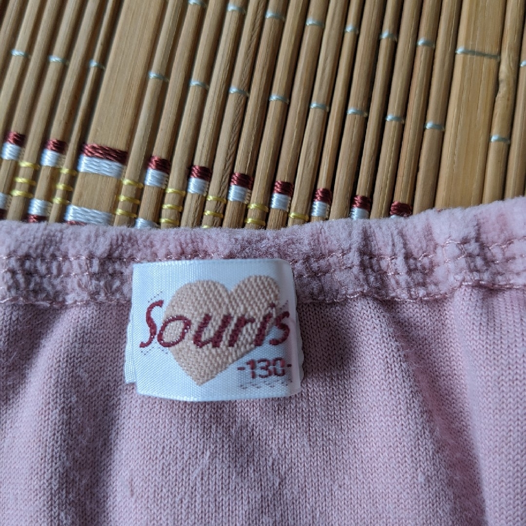 Souris(スーリー)のSouris カットソー キッズ/ベビー/マタニティのキッズ服女の子用(90cm~)(Tシャツ/カットソー)の商品写真