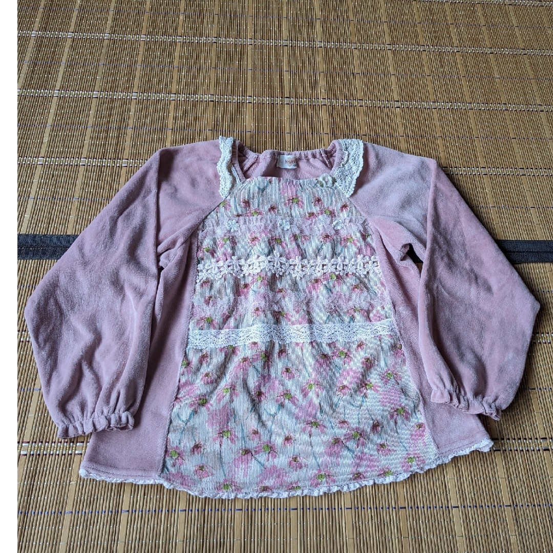 Souris(スーリー)のSouris カットソー キッズ/ベビー/マタニティのキッズ服女の子用(90cm~)(Tシャツ/カットソー)の商品写真