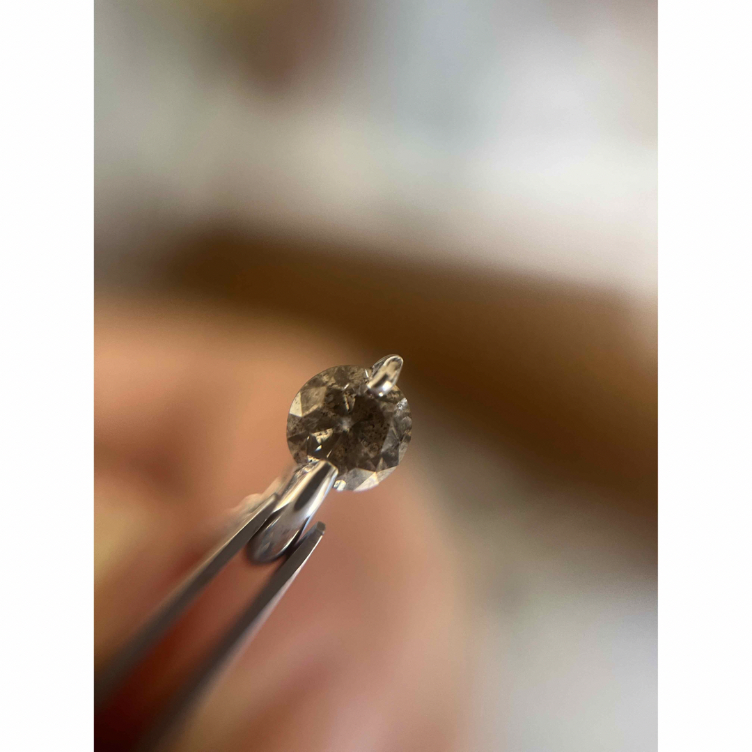 18KWG ダイヤモンド0.30ct シンプルネックレス