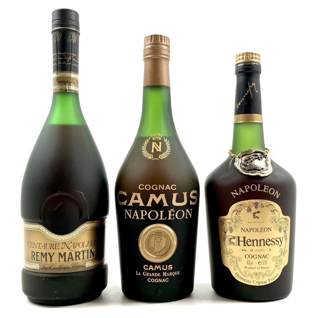 3本 REMY MARTIN CAMUS Hennessy コニャックの通販 by バイセル ラクマ ...