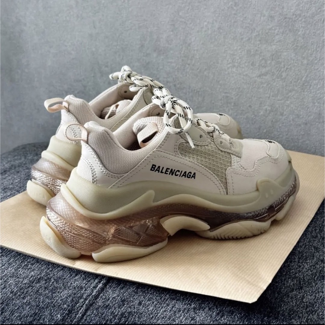 BALENCIAGA Triple S Clear Sole 36